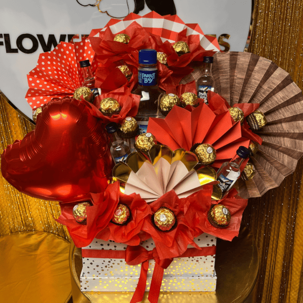 Heart Fan Arrangement