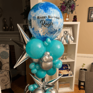 6” Feet Balloons Bouquet